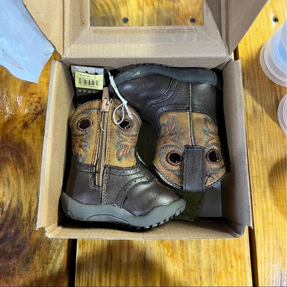 Infant Roper Boots- Like New